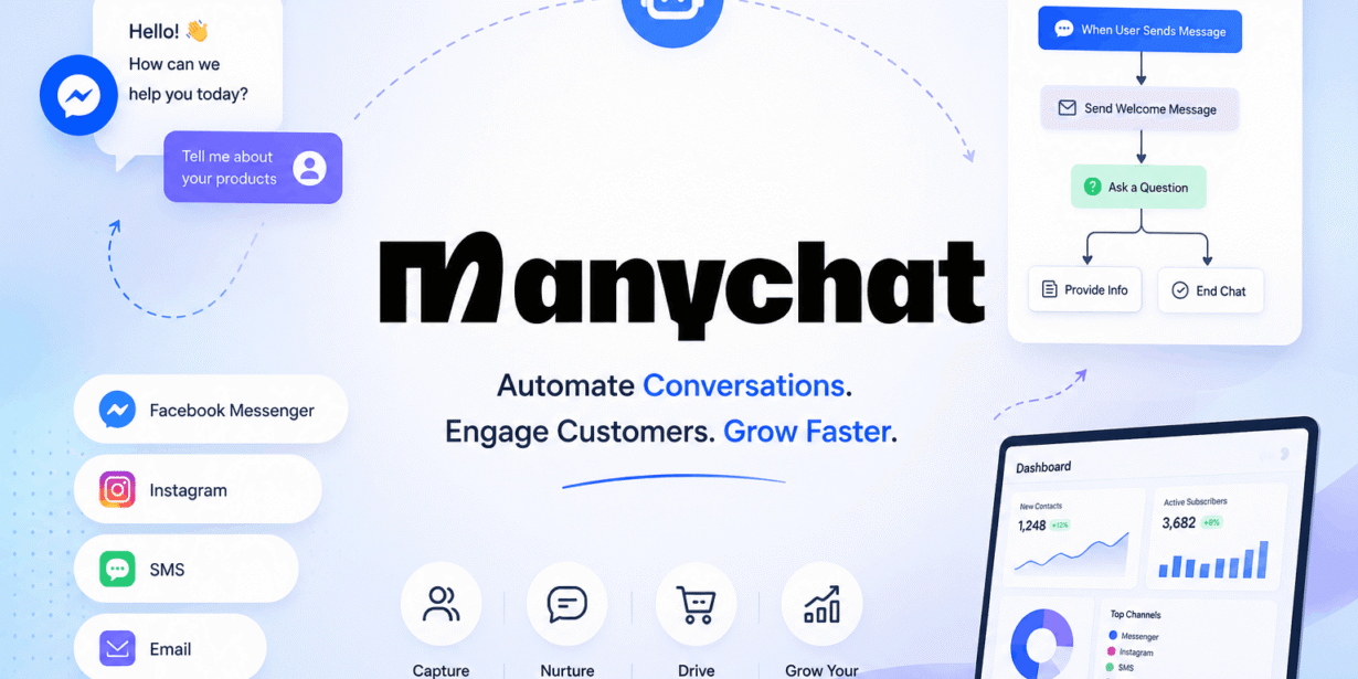 ManyChat Guide for Smart Customer Engagement | Saas Utility